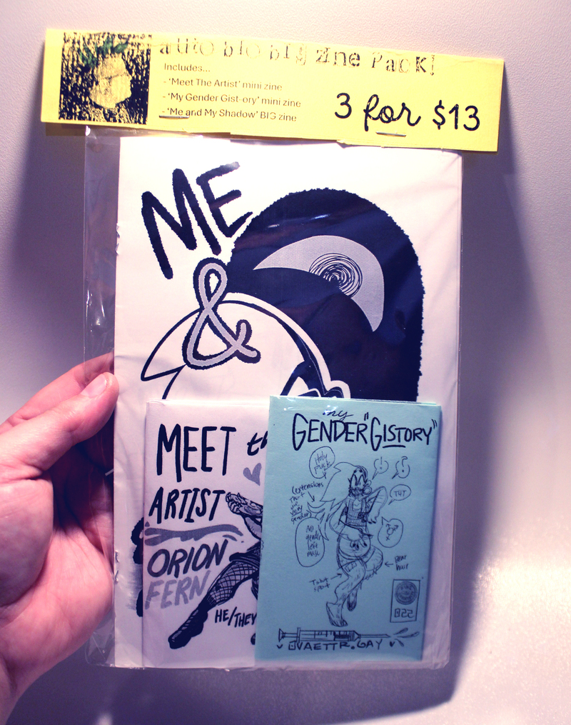 Auto-Bio Zine Pack! (3ct) (PRINT)