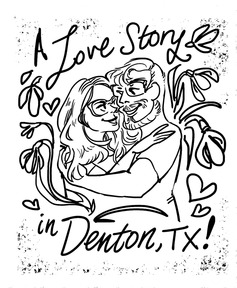 A Love Story in Denton, TX (The Wedding Zine!) (DIGITAL)