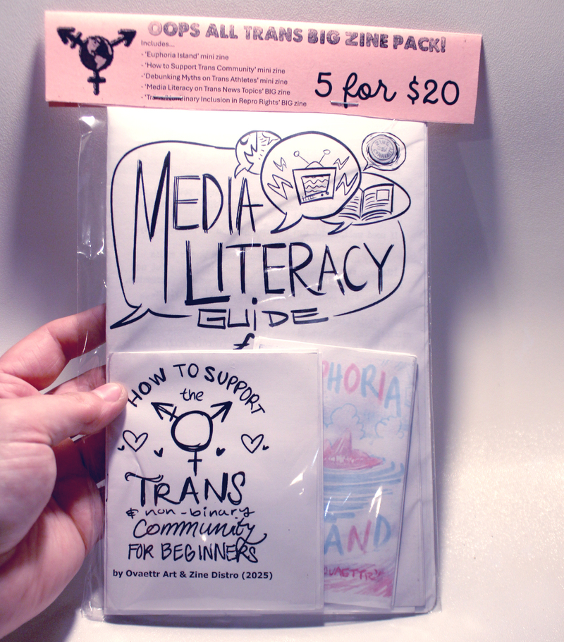Oops All Trans! Zine Pack! (5ct)