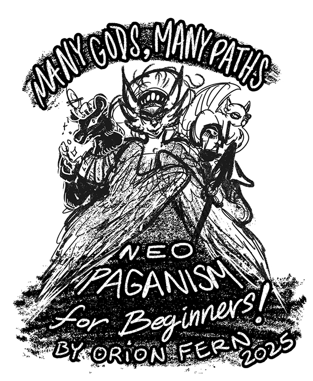 Many Gods, Many Paths: Neo-Paganism for Beginners! Mini Zine (DIGITAL)