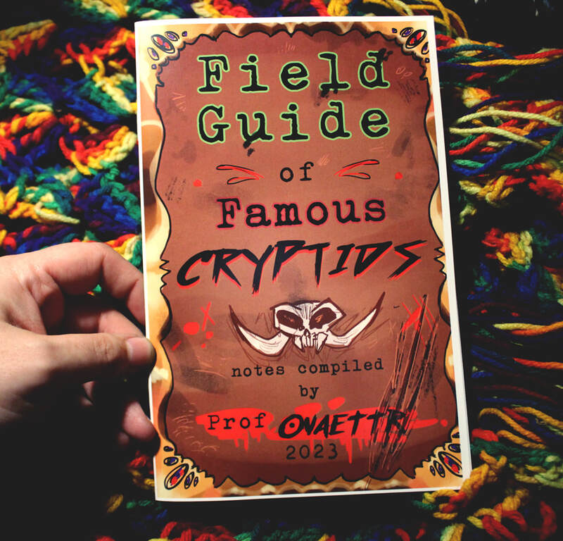 Field Guide to Famous Cryptids Zine