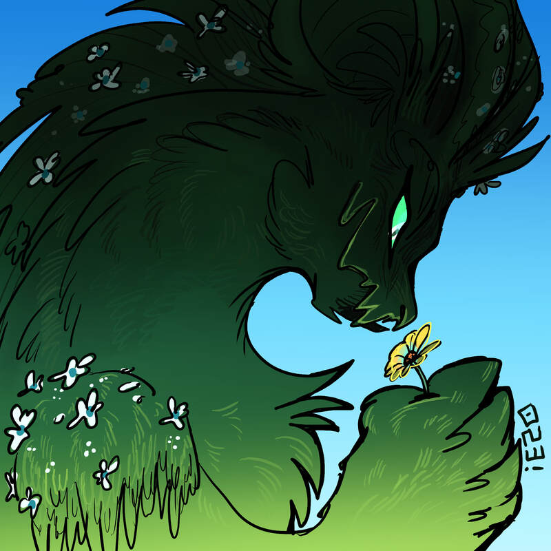 Adoptable: Mossy Forest Behemoth