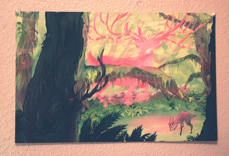 Nature Deity Poster (11 x 17&quot;)