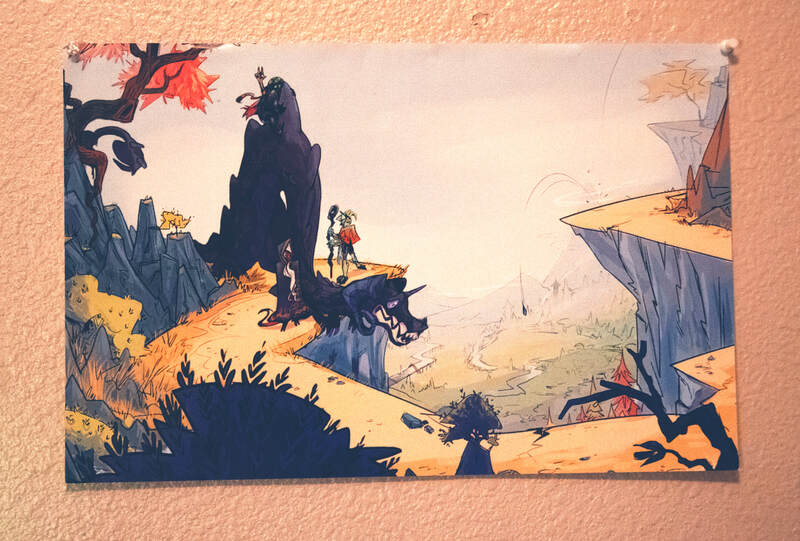 Mountain Path Poster (11 x 17&quot;)