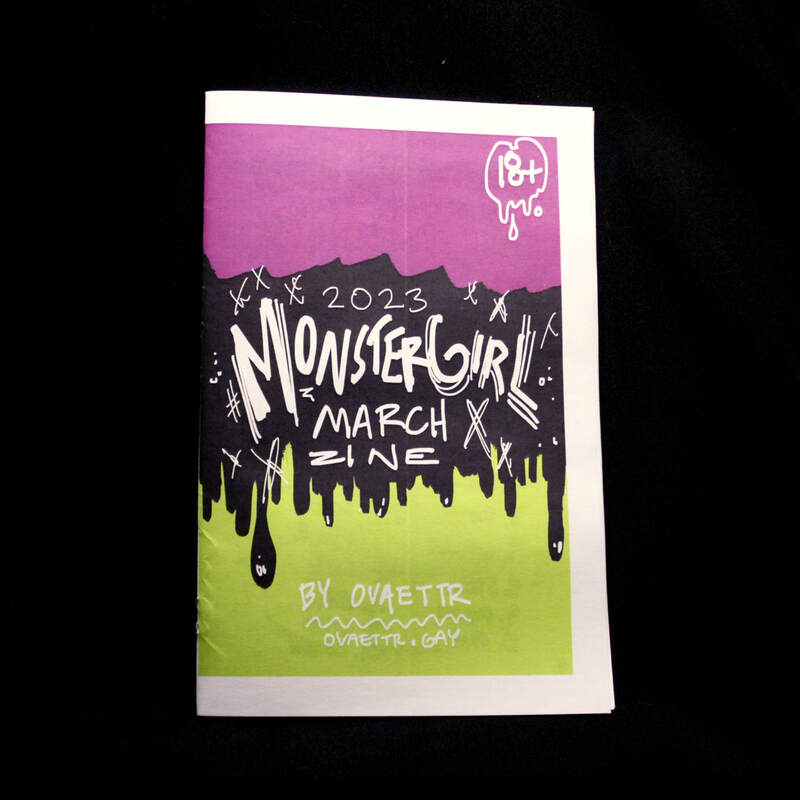 Monster Girl March 2023 Zine (PRINT)