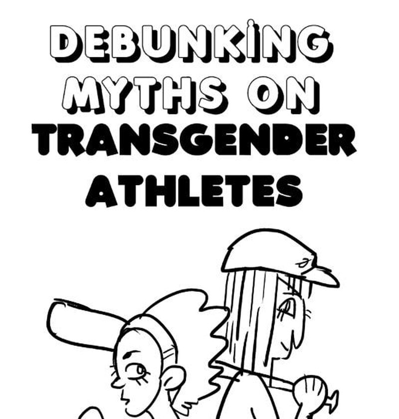 Debunking Myths on Trans Athletes Zine (DIGITAL + PRINTABLE FILE)