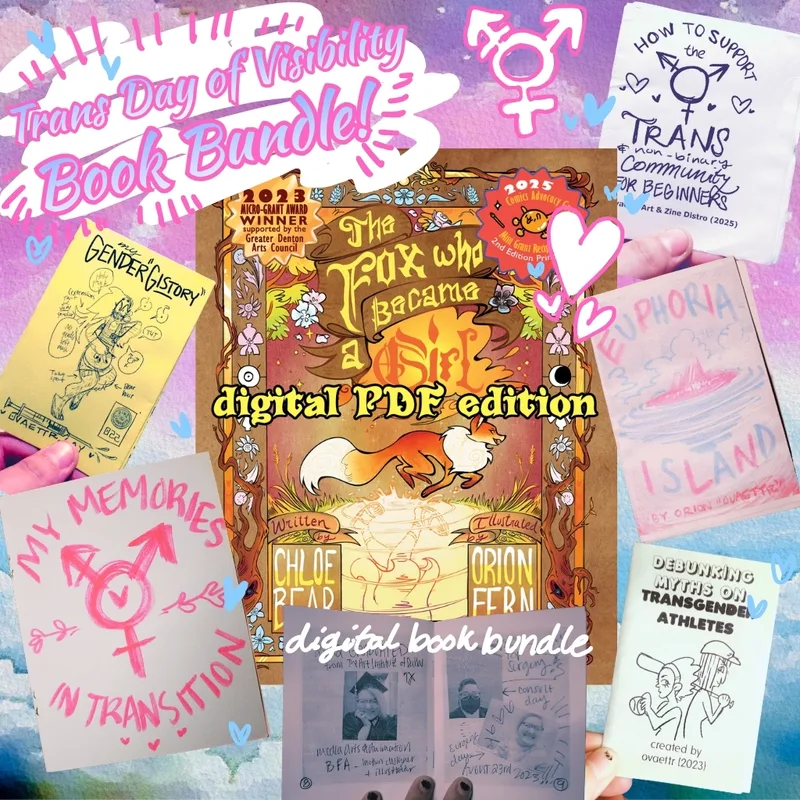 Trans Day of Visibility 2026 Book Bundle (Digital, PDF)