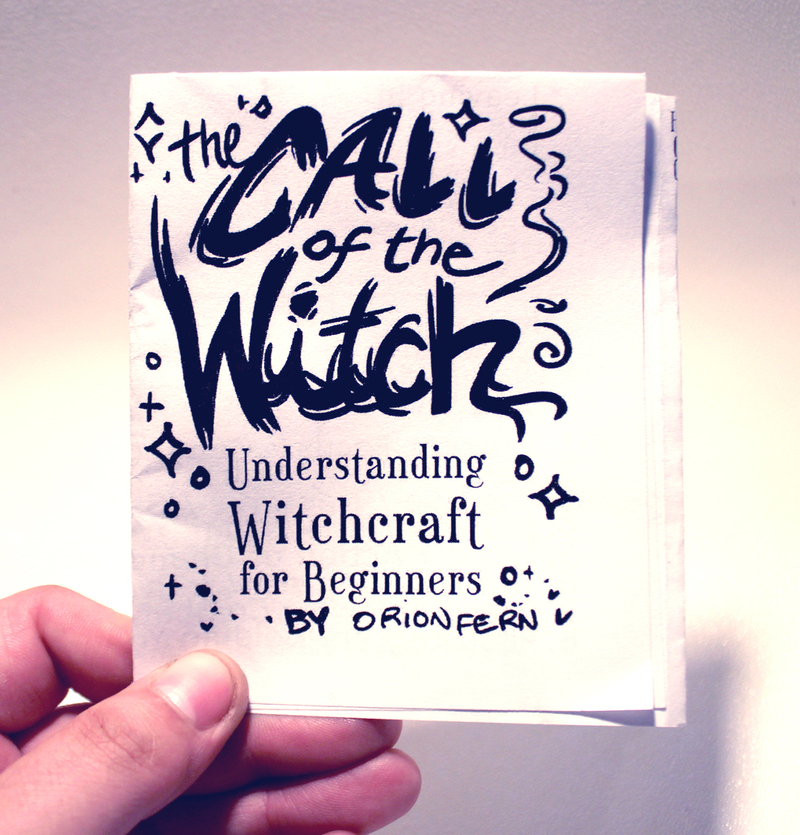 Call of the Witch: Understanding Witchcraft for Beginners Mini Zine (PRINT)